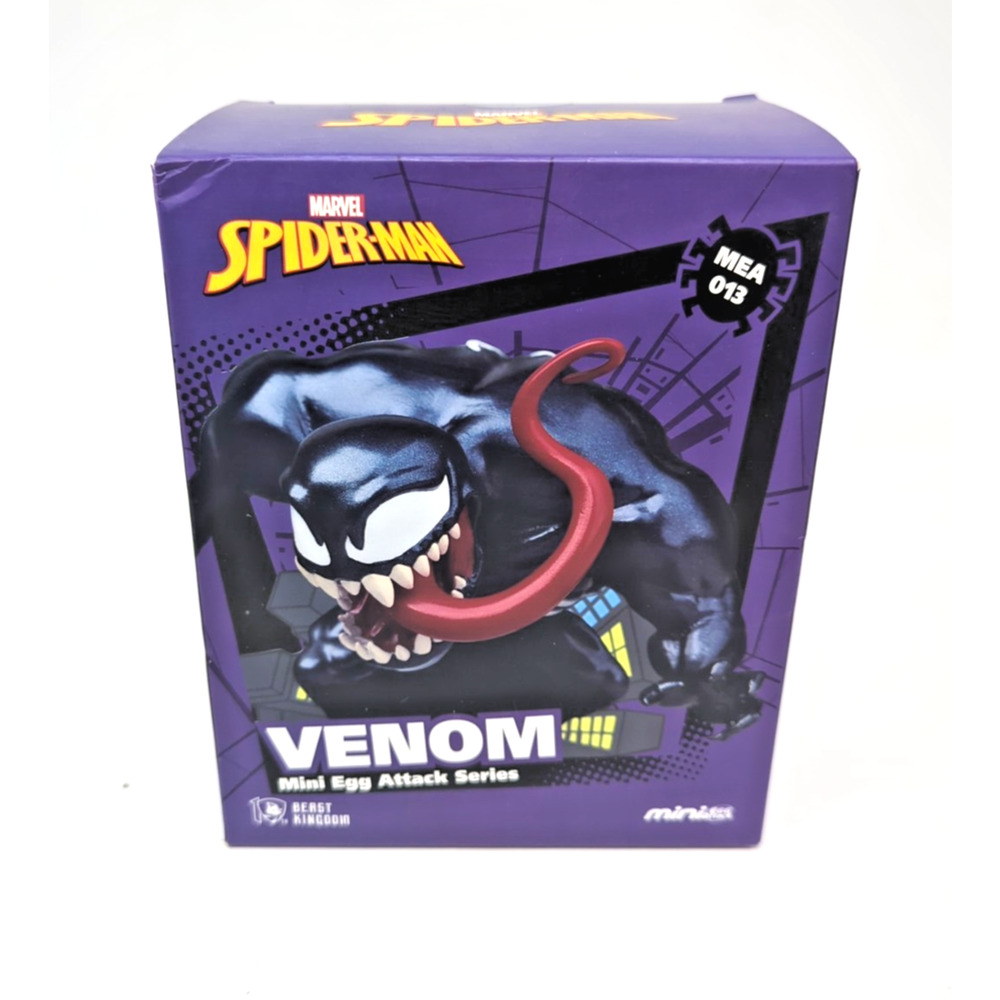 BEAST KINGDOM MEA-013 Mini Egg Attack Marvel Comics Spider Man VENOM 3" Figure